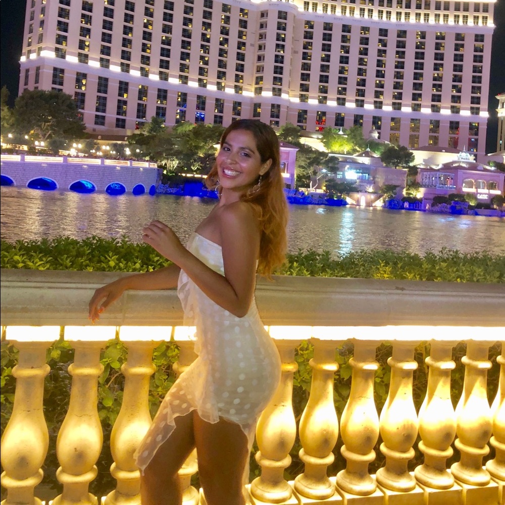 White dress